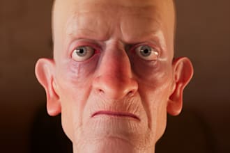 3d realistic character animation 3d metal human animation 3d character animation