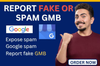 report fake gmb, spam gmb duplicate or google my business listing