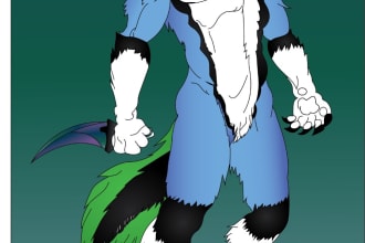 create characters for you furry anime arts sonic pfp oc and banners
