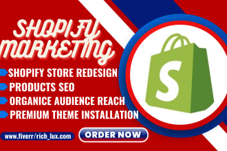 do shopify website, shopify marketing, shopify store design for clothing brand