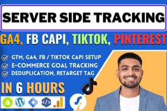 setup ga4 server side tracking, google analytics 4, gtm, ga4 ecommerce tracking