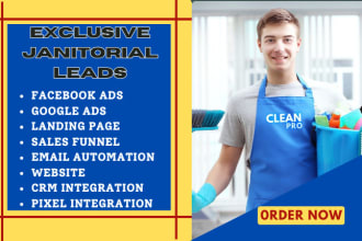 generate quality house janitorial leads window carpet commercial cleaning leads