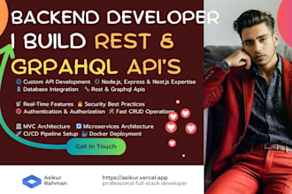 build robust restful apis with nodejs, express, postgresql