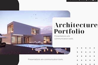 create architecture and interior design portfolio and architecture presentation
