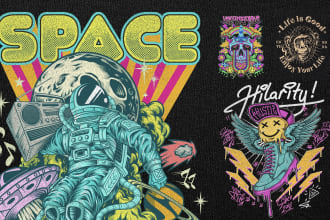 design streetwear pop art for your clothing and merchandise