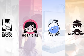 design minimalist and fun logo for your business