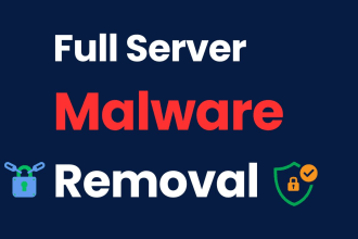 clean full server malware removal virus removal and security