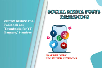 design facebook ads, thumbnail , banner