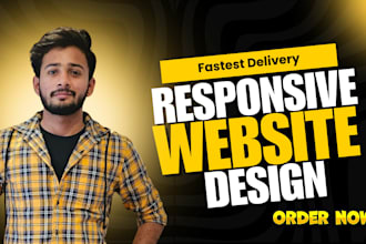 build modern and responsive wordpress business website