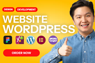 design a professional wordpress website using elementor pro