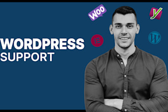 support and make updates to your wordpress website