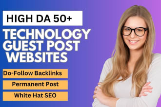 provide pure tech guest post on high da blog sites