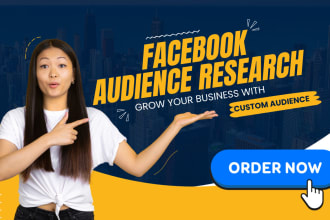 research most profitable target audience for facebook ads