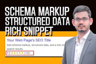 do schema markup, structured data, rich snippet five star rating review