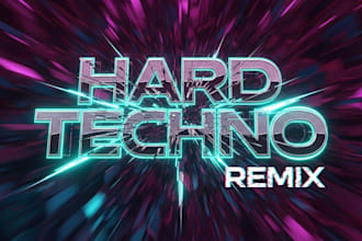 remix your song into hard techno
