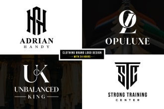 do the best modern luxury fashion clothing brand logo design