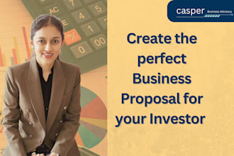 create a tailored business proposal for your investor