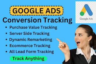 setup google ads conversion tracking,ga4 ecommerce tracking with gtm