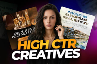 design high converting instagram and facebook ad creatives