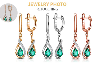 do luxury jewelry retouching and product image editing