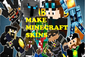 create your custom minecraft skin character