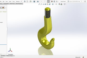 do 3d cad modeling, cad design and 3d model for manufacturing