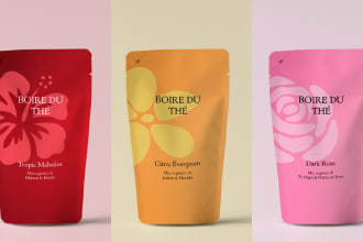do packaging design, mockups and dielines