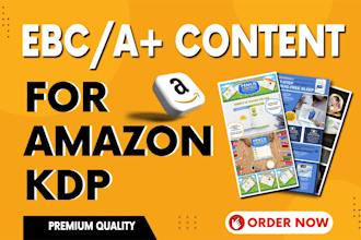 design amazon KDP a plus content for your book
