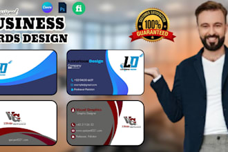 do professional business card design and modern creative custom cards