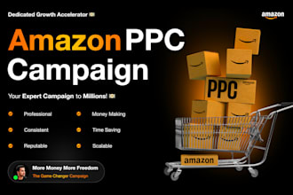 setup optimize amazon PPC ads amazon PPC campaign management, amazon advertising