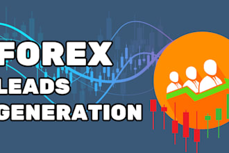 generate active forex leads, crypto leads, investor leads