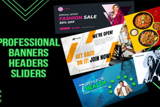 website header, hero image, web banner, web slider, shopify banner, banner ads