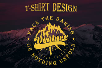 be your t shirt, hoodie and merchandise designer for merch