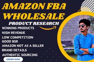 setup complete amazon fba wholesale, fba product research, amazon va