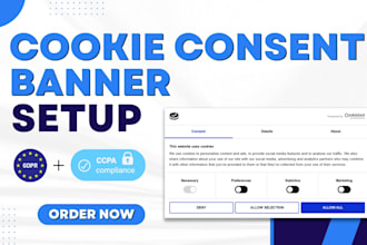 setup cookie consent banner gdpr compliant using google tag manager