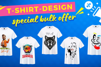 create trendy t shirt design