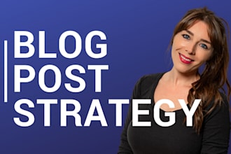 create your SEO blog post strategy