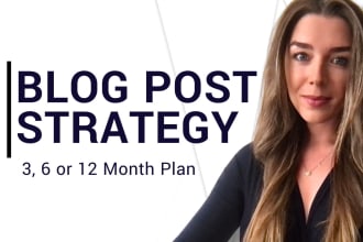 create your SEO blog post strategy