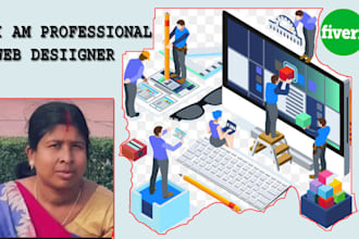do  professional web designer and any website design