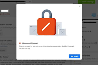 fix facebook ad account