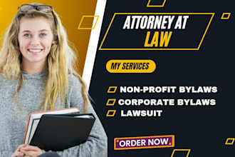 draft 501c3 nonprofit, corporate bylaws, grants, lawsuit