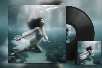 design and create your album cover artwork for vinyl or cd