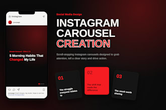 create an instagram carrousel post