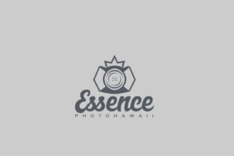 create a photo shoot logo design from your imagination