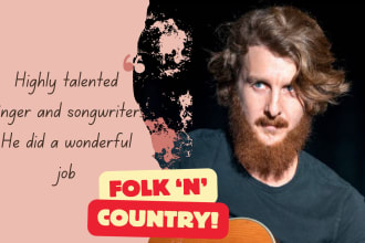 write compose sing country jazz on your track