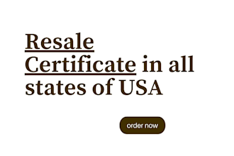 get resale certificate,seller permit for your llc in all US states