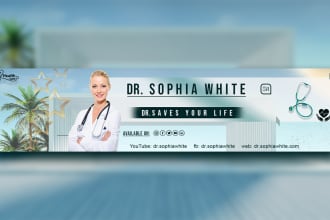 design attractive facebook cover or social media banner