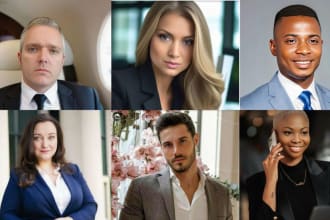 make stunning ai linkedin, instagram or facebook profile photo