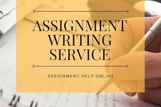 write your essay or assignment