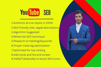 optimize best youtube channel growth with expert video SEO